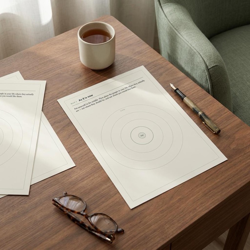 «The Distance Map», an attachment and relationship mapping tool for therapists